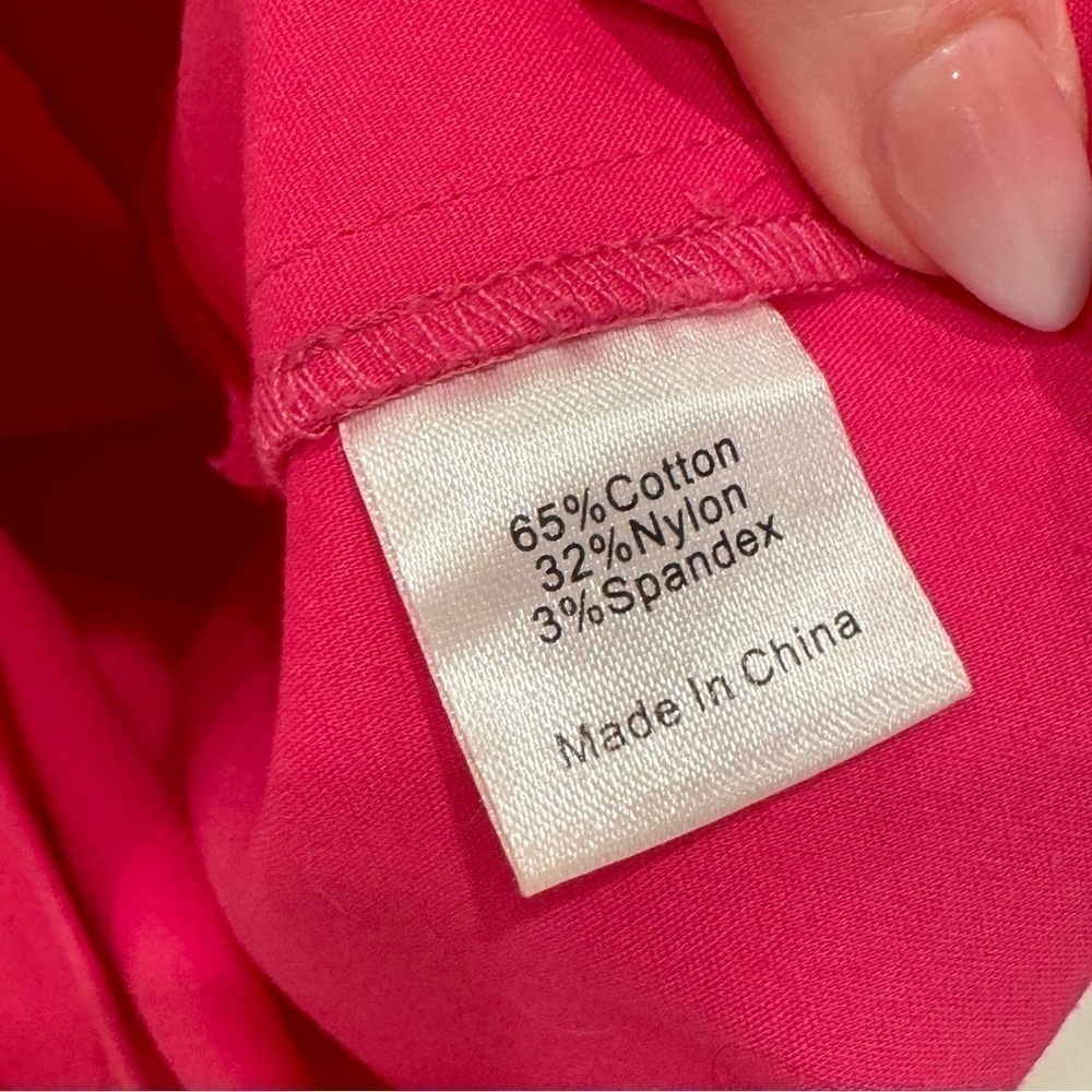 TUCKERNUCK Pink Blake Mini A Line Button Down Shirt Dress XXS EUC - Picture 5 of 6
